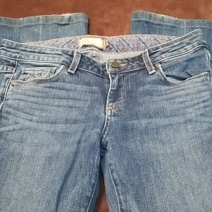 Paige 5 pocket blue jeans